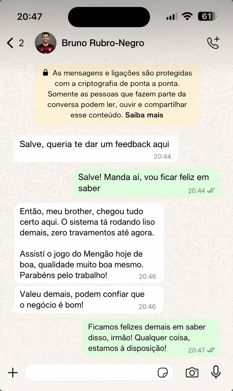 Depoimento de cliente 3